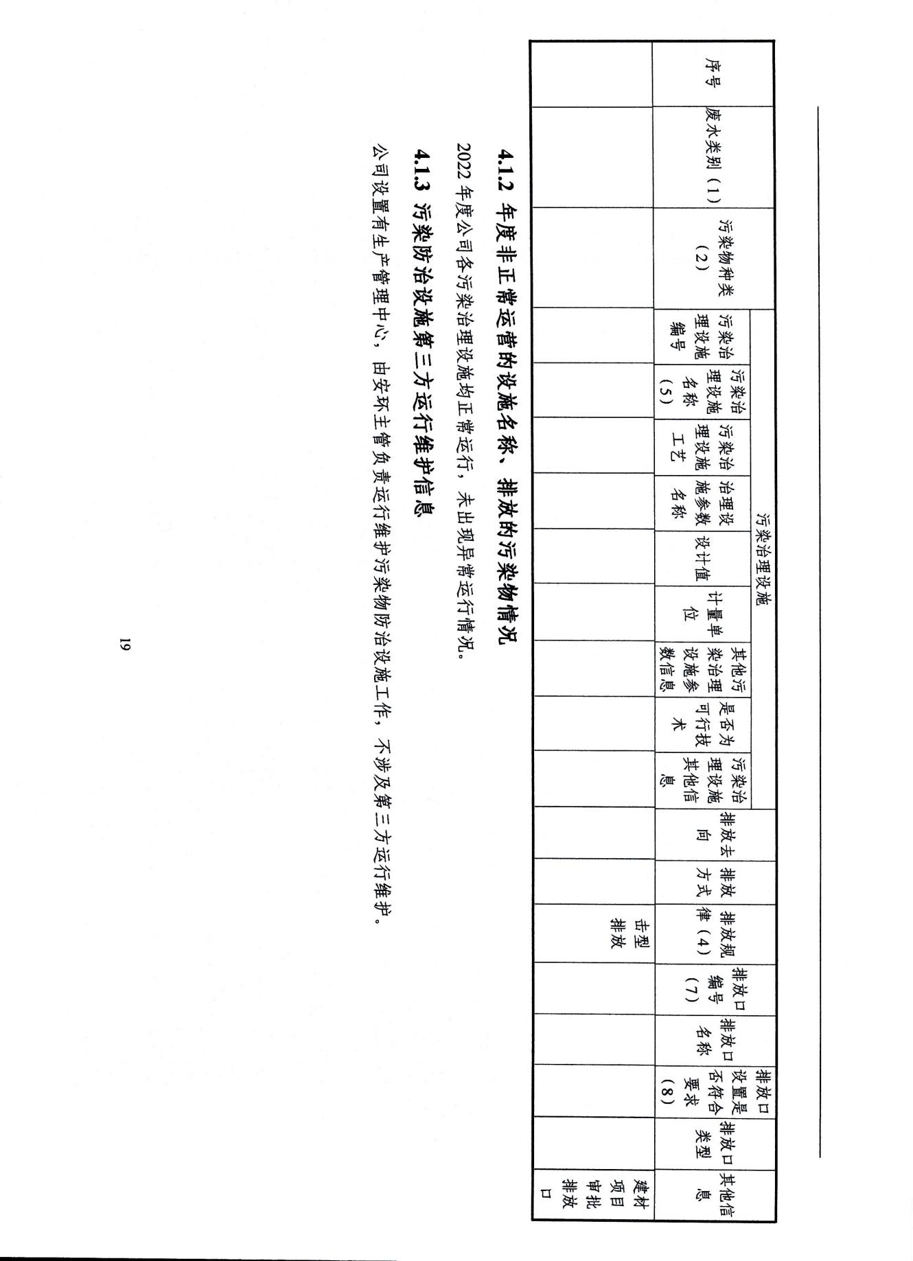 2022浙江天造環(huán)?？萍加邢薰经h(huán)境信息依法披露年度報告